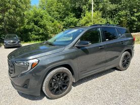 2021 GMC TERRAIN SUV 4-CYL, TURBO, 1.5 LITER SLT SPORT UTILITY 4D at T&T Repairables - used car dealership in Spencer, Indiana.