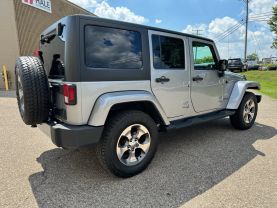 2016 JEEP WRANGLER SUV V6, 3.6 LITER UNLIMITED SAHARA SPORT UTILITY 4D