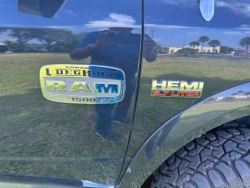 2013 RAM 1500 CREW CAB PICKUP V8, HEMI, 5.7 LITER LARAMIE LONGHORN EDITION PICKUP 4D 5 1/2 FT