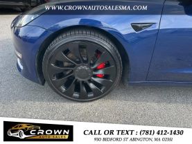 2022 TESLA MODEL 3 SEDAN DUAL ELECTRIC MOTORS PERFORMANCE SEDAN 4D