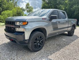 2020 CHEVROLET SILVERADO 1500 CREW CAB PICKUP V8, ECOTEC3, 5.3 LITER CUSTOM TRAIL BOSS PICKUP 4D 6 1/2 FT at T&T Repairables - used car dealership in Spencer, Indiana.