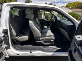 2017 FORD F150 SUPER CAB PICKUP V6, FLEX FUEL, 3.5 LITER XL PICKUP 4D 6 1/2 FT