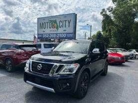 2017 NISSAN ARMADA SUV V8, 5.6 LITER PLATINUM SPORT UTILITY 4D