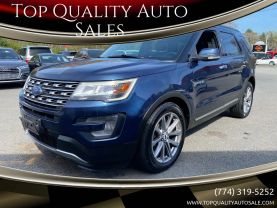 2017 FORD EXPLORER SUV V6, 3.5 LITER LIMITED SPORT UTILITY 4D