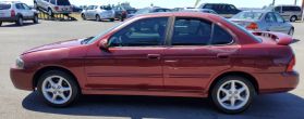 2001 NISSAN SENTRA SEDAN 4-CYL, 2.0 LITER SE SEDAN 4D