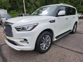 2019 INFINITI QX80 SUV V8, 5.6 LITER LUXE SPORT UTILITY 4D