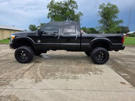 2013 FORD F250 SUPER DUTY CREW CAB PICKUP V8, TURBO DSL, 6.7L PLATINUM PICKUP 4D 6 3/4 FT