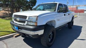 2004 CHEVROLET SILVERADO 2500 HD CREW CAB PICKUP V8, 6.6L TURBO DSL LT PICKUP 4D 6 1/2 FT