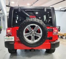 2016 JEEP WRANGLER SUV V6, 3.6 LITER UNLIMITED SAHARA SPORT UTILITY 4D