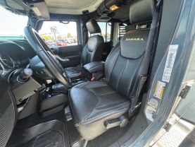 2014 JEEP WRANGLER SUV V6, 3.6 LITER UNLIMITED SAHARA SPORT UTILITY 4D