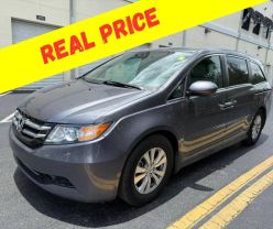 2016 HONDA ODYSSEY VAN GRAY AUTOMATIC - Iron Cars Inc