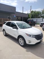 2021 CHEVROLET EQUINOX SUV 4-CYL, TURBO, 1.5 LITER LS SPORT UTILITY 4D at Motors On Wheels - used car dealership in Houston, Texas.