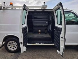 2013 CHEVROLET EXPRESS 1500 CARGO CARGO V8, FLEX FUEL, 5.3 LITER VAN 3D