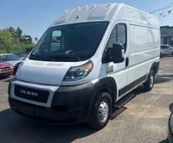 2020 RAM PROMASTER CARGO VAN CARGO V6, VVT, 3.6 LITER 1500 HIGH ROOF VAN 3D