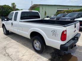 2014 FORD F250 SUPER DUTY SUPER CAB PICKUP V8, FLEX FUEL, 6.2 LITER XL PICKUP 4D 8 FT