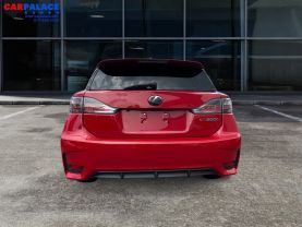 2017 LEXUS CT HATCHBACK RED AUTOMATIC - CARPALACE, Chantilly, VA. 38.91645215435775, -77.47495885092432