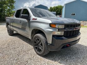 2020 CHEVROLET SILVERADO 1500 CREW CAB PICKUP V8, ECOTEC3, 5.3 LITER CUSTOM TRAIL BOSS PICKUP 4D 6 1/2 FT at T&T Repairables - used car dealership in Spencer, Indiana.