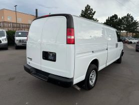 2016 CHEVROLET EXPRESS 3500 CARGO CARGO V8, FLEX FUEL, 6.0 LITER EXTENDED VAN 3D