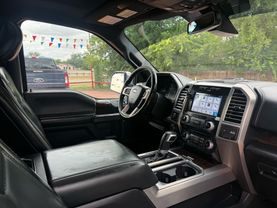 2017 FORD F150 SUPERCREW CAB PICKUP V8, FLEX FUEL, 5.0 LITER PLATINUM PICKUP 4D 5 1/2 FT