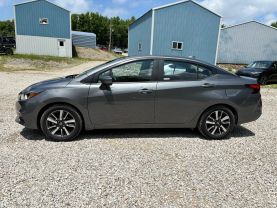 2021 NISSAN VERSA SEDAN 4-CYL, 1.6 LITER SV SEDAN 4D at T&T Repairables - used car dealership in Spencer, Indiana.
