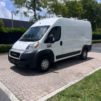 2019 RAM PROMASTER CARGO VAN CARGO V6, VVT, 3.6 LITER 1500 HIGH ROOF VAN 3D