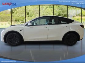 2021 TESLA MODEL Y SUV DUAL AC ELECTRIC MOTORS LONG RANGE SPORT UTILITY 4D