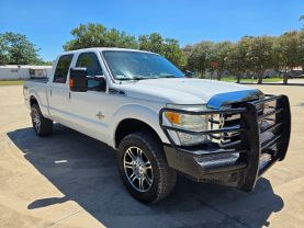2011 FORD F250 SUPER DUTY CREW CAB PICKUP V8, TURBO DIESEL, 6.7L LARIAT PICKUP 4D 6 3/4 FT