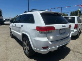 2014 JEEP GRAND CHEROKEE SUV V6, FLEX FUEL, 3.6 LITER OVERLAND SPORT UTILITY 4D