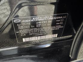 2014 HYUNDAI SONATA SEDAN 4-CYL, 2.4 LITER GLS SEDAN 4D
