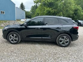 2024 FORD ESCAPE SUV 3-CYL, ECOBOOST, TURBO, 1.5 LITER ST-LINE SPORT UTILITY 4D at T&T Repairables - used car dealership in Spencer, Indiana.