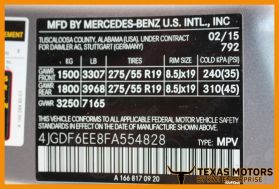 2015 MERCEDES-BENZ GL-CLASS SUV V6, TT, 3.0L GL 450 4MATIC SPORT UTILITY 4D