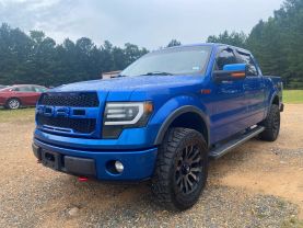 2012 FORD F150 SUPERCREW CAB PICKUP V8, FLEX FUEL, 5.0 LITER FX4 PICKUP 4D 5 1/2 FT