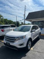 2017 FORD EDGE SUV 4-CYL, ECOBOOST, 2.0L TITANIUM SPORT UTILITY 4D