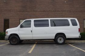2012 FORD E350 SUPER DUTY PASSENGER PASSENGER V8, 5.4 LITER XLT EXTENDED VAN 3D