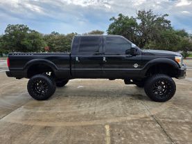 2013 FORD F250 SUPER DUTY CREW CAB PICKUP V8, TURBO DSL, 6.7L PLATINUM PICKUP 4D 6 3/4 FT