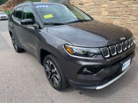 2022 JEEP COMPASS SUV 4-CYL, MULTIAIR, PZEV, 2.4 LITER LIMITED SPORT UTILITY 4D - Gesner Auto Inc in Taunton, MA, 41.88613, -71.14527