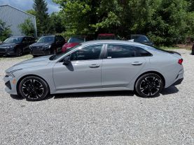2022 KIA K5 SEDAN 4-CYL, TURBO, 1.6 LITER GT-LINE SEDAN 4D at T&T Repairables - used car dealership in Spencer, Indiana.