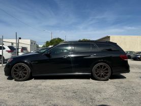 2014 MERCEDES-BENZ E-CLASS WAGON V8, TWIN TURBO, 5.5 LITER E 63 AMG 4MATIC S-MODEL WAGON 4D