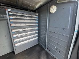 2017 CHEVROLET EXPRESS 3500 CARGO CARGO V8, FLEX FUEL, 6.0 LITER EXTENDED VAN 3D