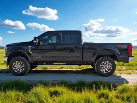 2019 FORD F250 SUPER DUTY CREW CAB PICKUP V8, TURBO DIESEL, 6.7 LITER LARIAT PICKUP 4D 6 3/4 FT