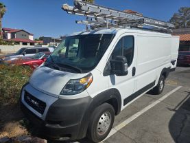 2019 RAM PROMASTER CARGO VAN CARGO V6, VVT, 3.6 LITER 1500 LOW ROOF VAN 3D