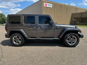 2016 JEEP WRANGLER SUV V6, 3.6 LITER UNLIMITED SAHARA SPORT UTILITY 4D