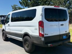 2017 FORD TRANSIT 150 WAGON PASSENGER V6, ECOBOOST, TWIN TURBO, 3.5 LITER XLT W/LOW ROOF W/60/40 SIDE DOOR VAN 3D