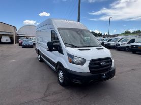 2020 FORD TRANSIT 350 CARGO VAN CARGO V6, ECOBOOST, TWIN TURBO, 3.5 LITER EXTENDED LENGTH HIGH ROOF VAN 3D