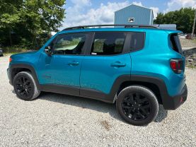 2022 JEEP RENEGADE SUV 4-CYL, MULTIAIR, TURBO, 1.3 LITER ALTITUDE SPORT UTILITY 4D at T&T Repairables - used car dealership in Spencer, Indiana.