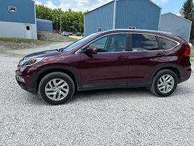 2016 HONDA CR-V SUV 4-CYL, I-VTEC, 2.4 LITER EX-L SPORT UTILITY 4D at T&T Repairables - used car dealership in Spencer, Indiana.