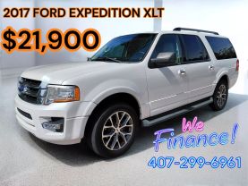 2017 FORD EXPEDITION EL SUV V6, ECOBOOST, TT, 3.5L XLT SPORT UTILITY 4D