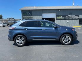 2018 FORD EDGE SUV 4-CYL, ECOBOOST, 2.0L TITANIUM SPORT UTILITY 4D