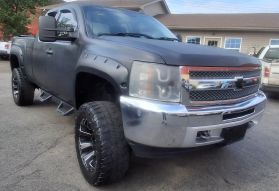 2013 CHEVROLET SILVERADO 1500 EXTENDED CAB PICKUP V8, FLEX FUEL, 5.3 LITER LT PICKUP 4D 6 1/2 FT