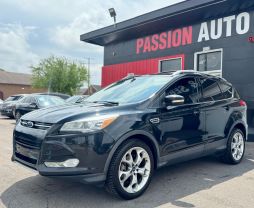 2013 FORD ESCAPE SUV 4-CYL, ECOBOOST, 2.0L TITANIUM SPORT UTILITY 4D